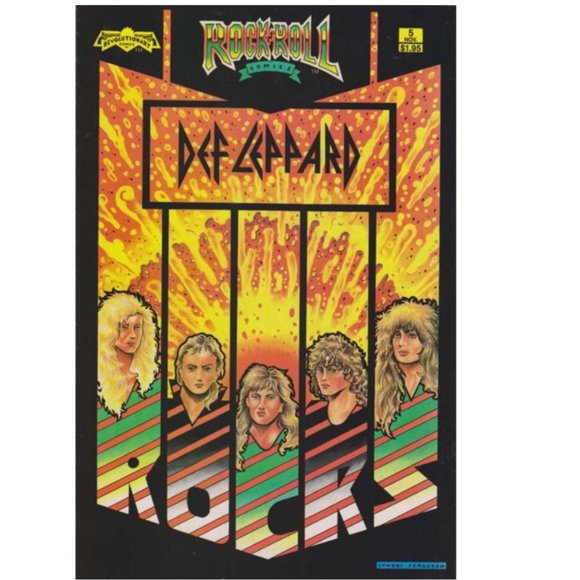 Revolutionary Comics Rock and Roll #5 Def Leppard - Picture 1 of 2